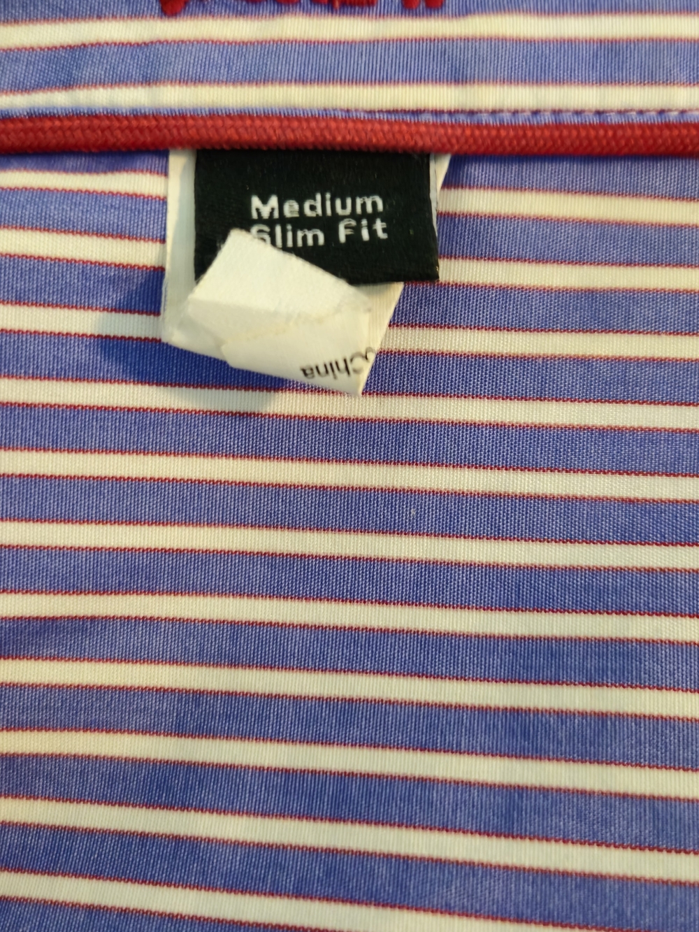 J.crew Striped Button-Down Shirt in Blue, Red, and White - Picture 4 of 5
